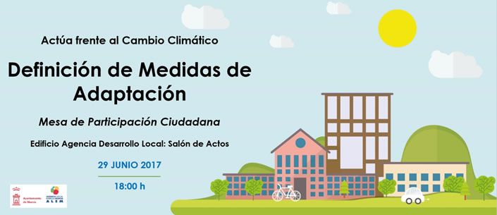 alem - El Ayuntamiento de Murcia abre la participación ciudadana al proceso de adaptación del Municipio de Murcia al Cambio Climático